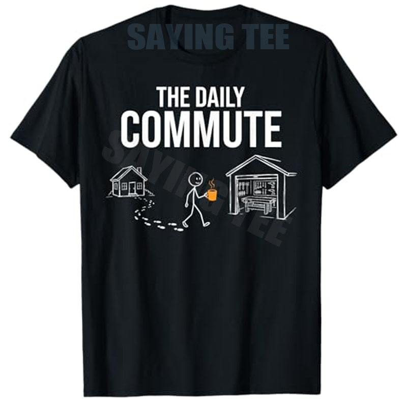 The Daily Commute Funny Woodwo - Woodworking Jokes avaliação e preço