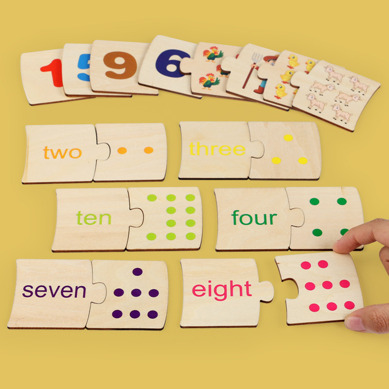 Children Iron Box Number Enlig - Woodworking Jigsaw avaliação e preço