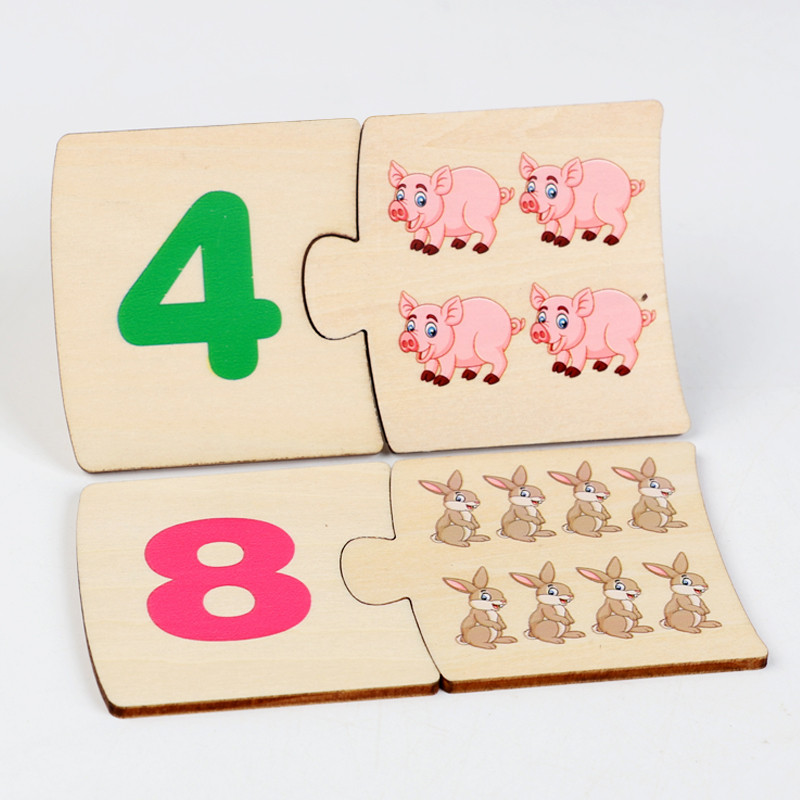 Children Iron Box Number Enlig - Woodworking Jigsaw avaliação e preço