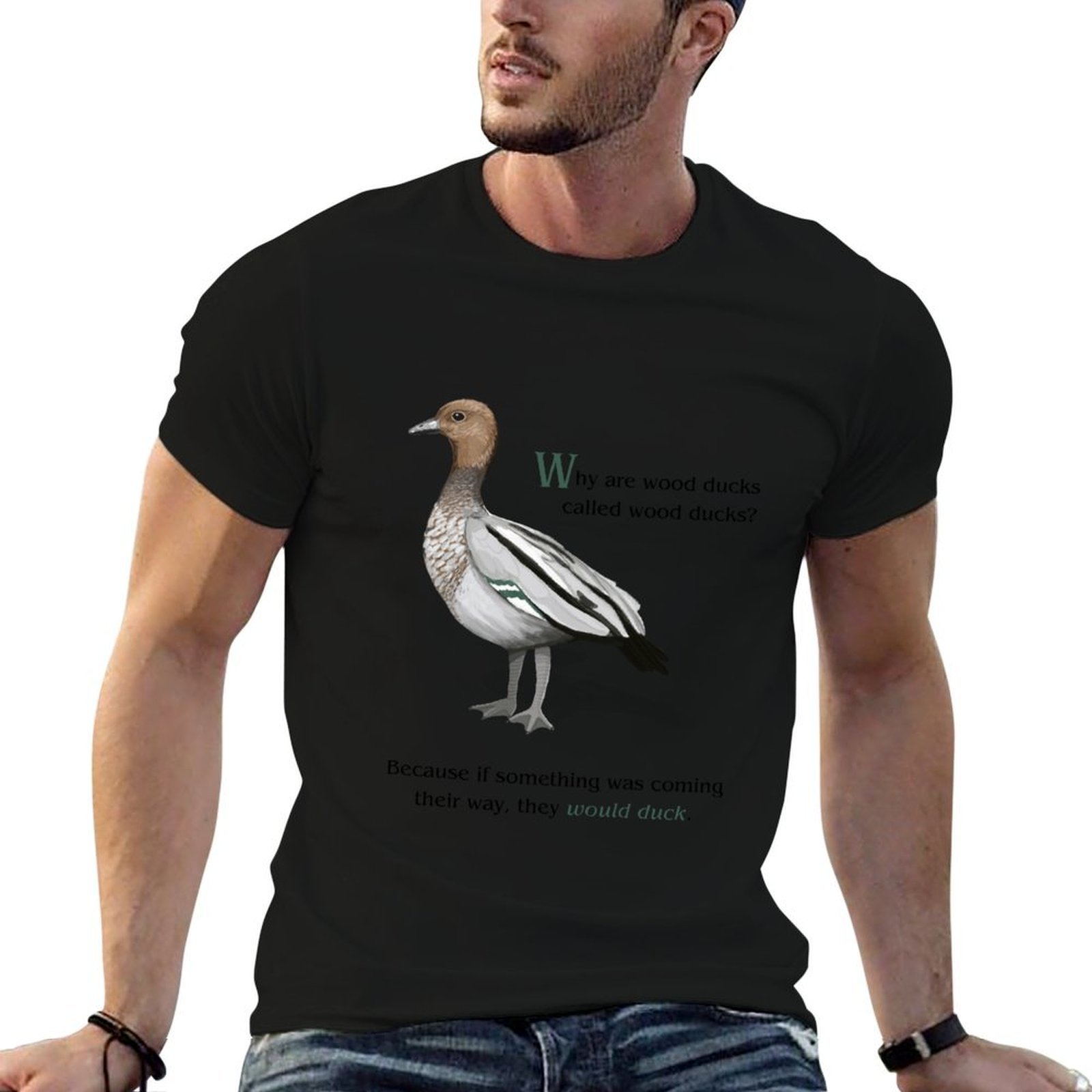 Australian Wood Duck Joke T-Sh - Woodworking Jokes avaliação e preço