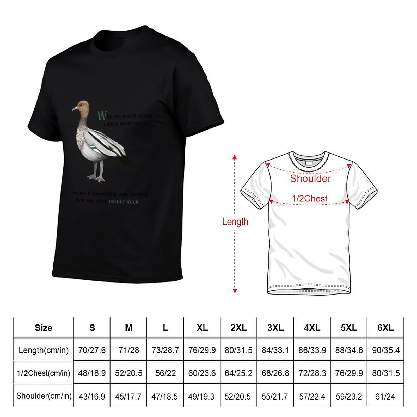 Australian Wood Duck Joke T-Sh - Woodworking Jokes avaliação e preço