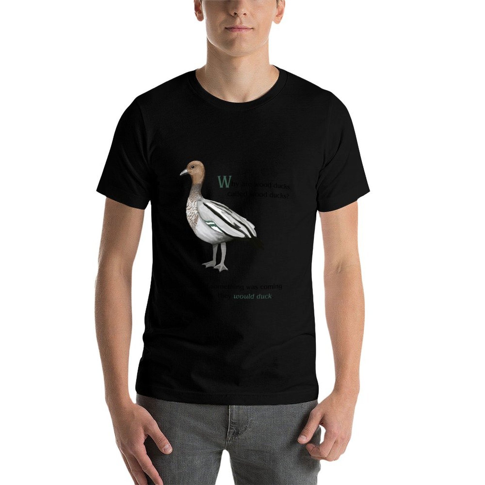 Australian Wood Duck Joke T-Sh - Woodworking Jokes avaliação e preço