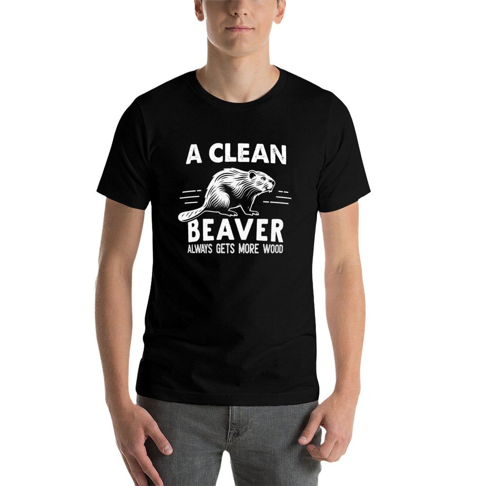 Funny A Clean Beaver Always Ge - Woodworking Jokes avaliação e preço