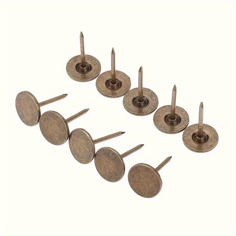 Bronze Flat Head Iron Nails, S - Woodworking Projects Art avaliação e preço