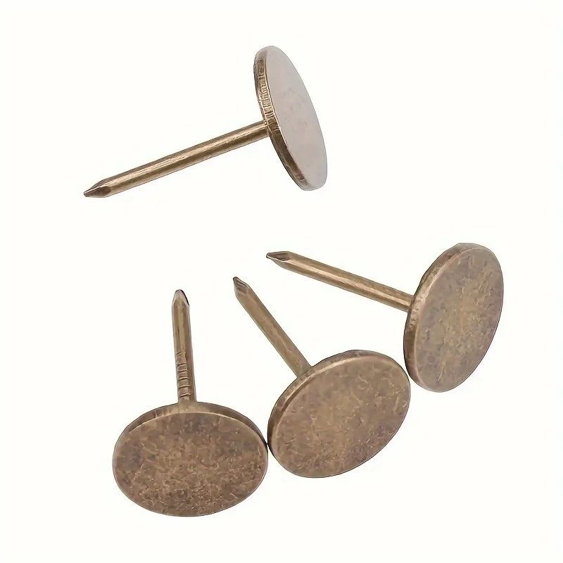 Bronze Flat Head Iron Nails, S - Woodworking Projects Art avaliação e preço