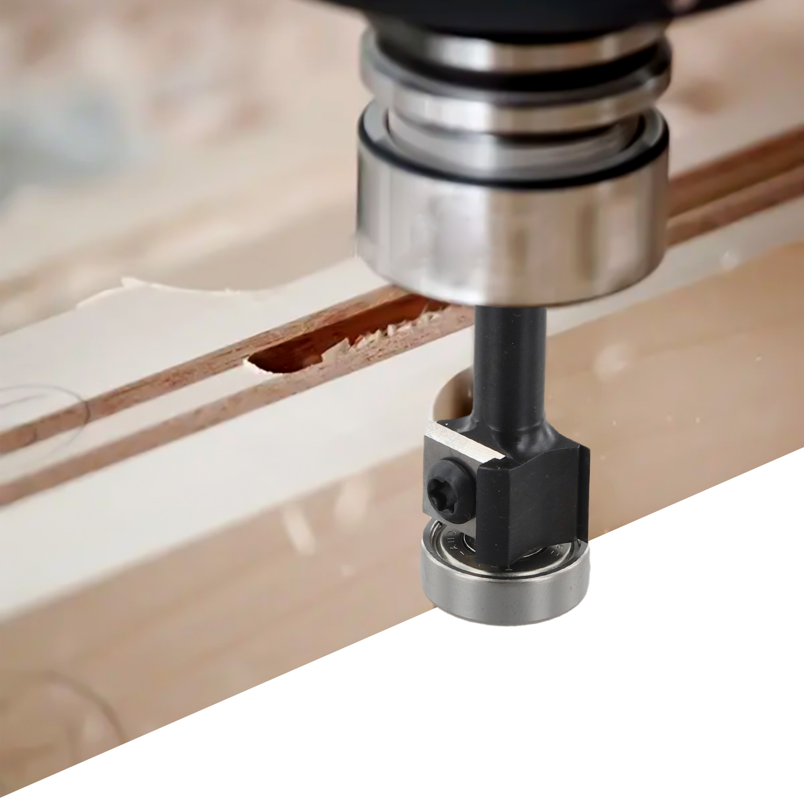 Solid Hardened Steel Router Bi - Woodworking Kickback avaliação e preço