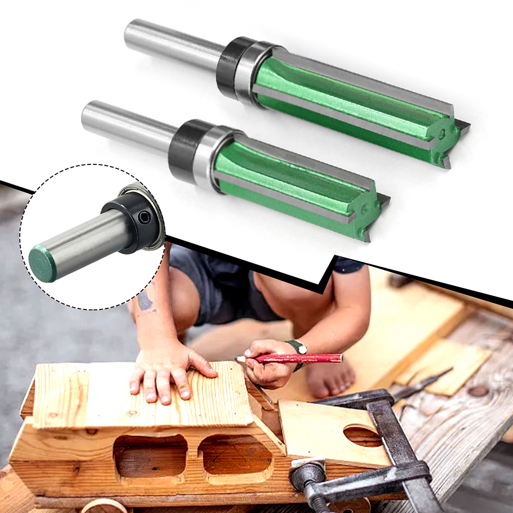 Woodworking Router Bit Set 2PC - Woodworking Kickback avaliação e preço