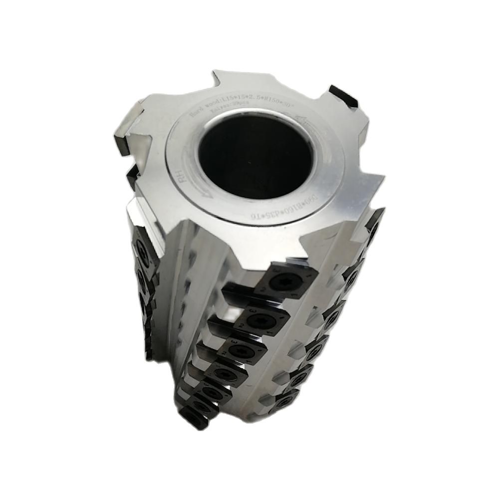 Indexable Spiral Cutterhead He - Woodworking Jointer avaliação e preço