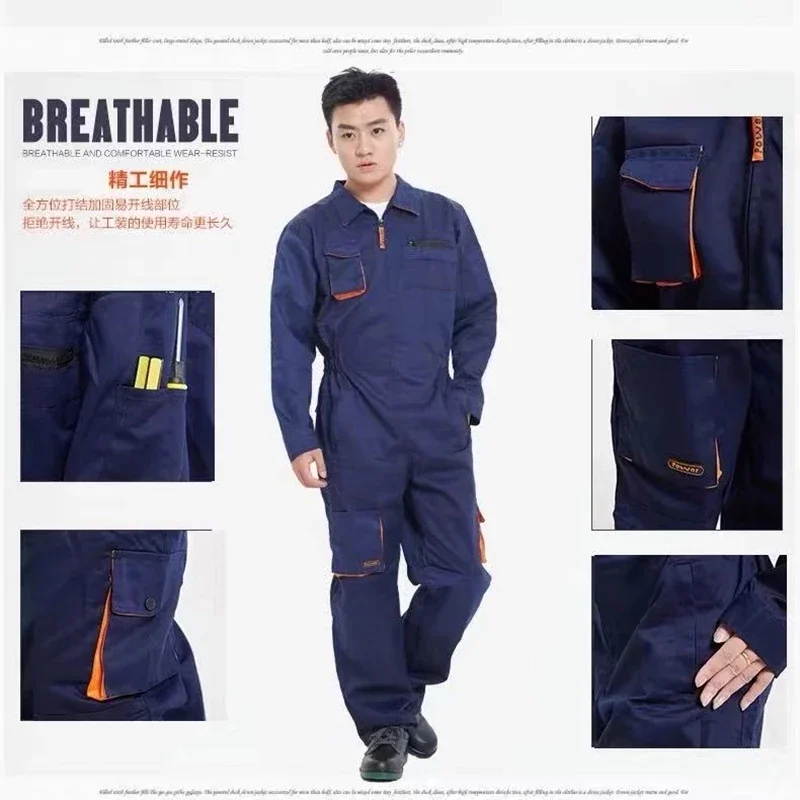 New Work Overall Uniform Men W - Woodworking Overalls avaliação e preço