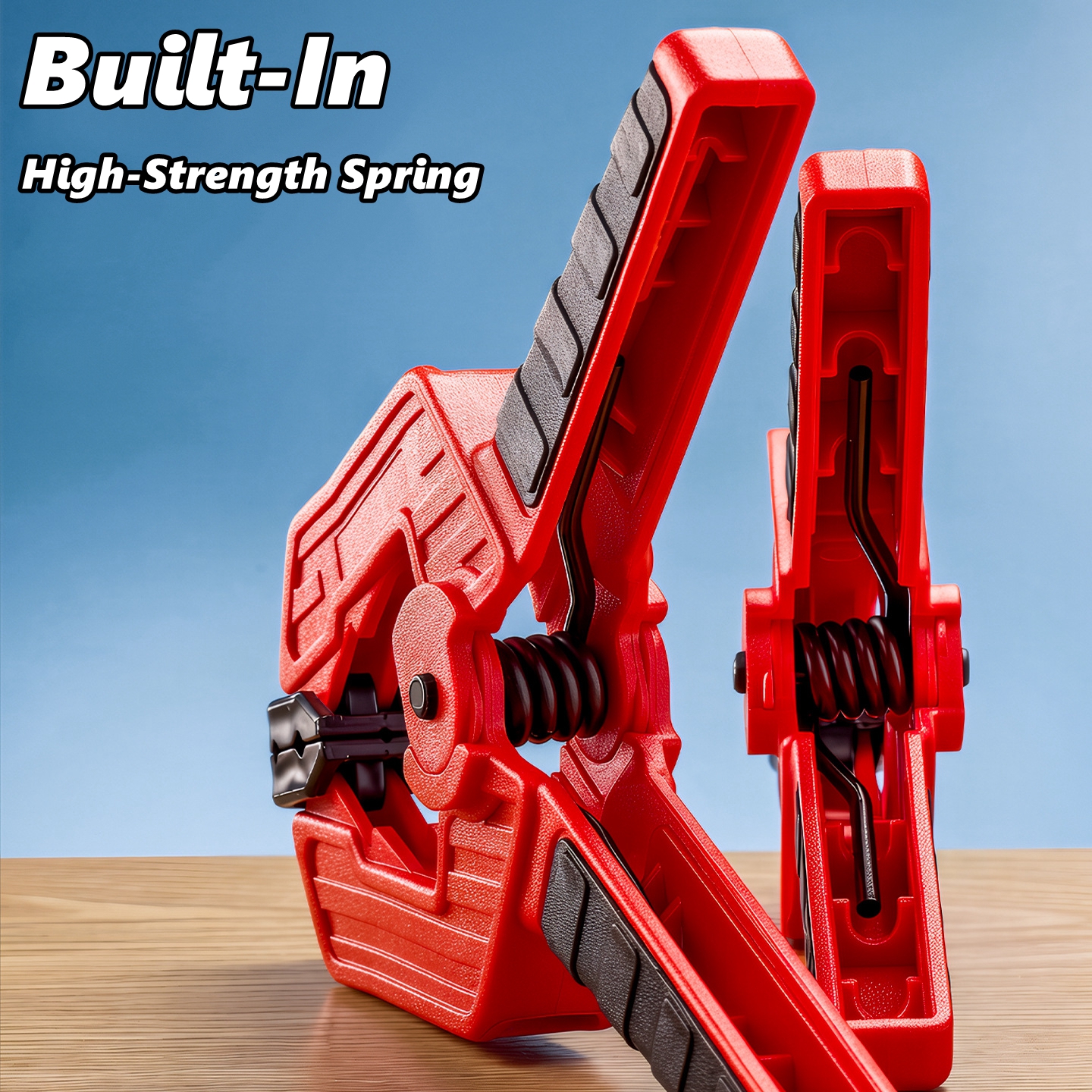 Spring Clamps, Heavy Duty Plas - Woodworking Studio avaliação e preço