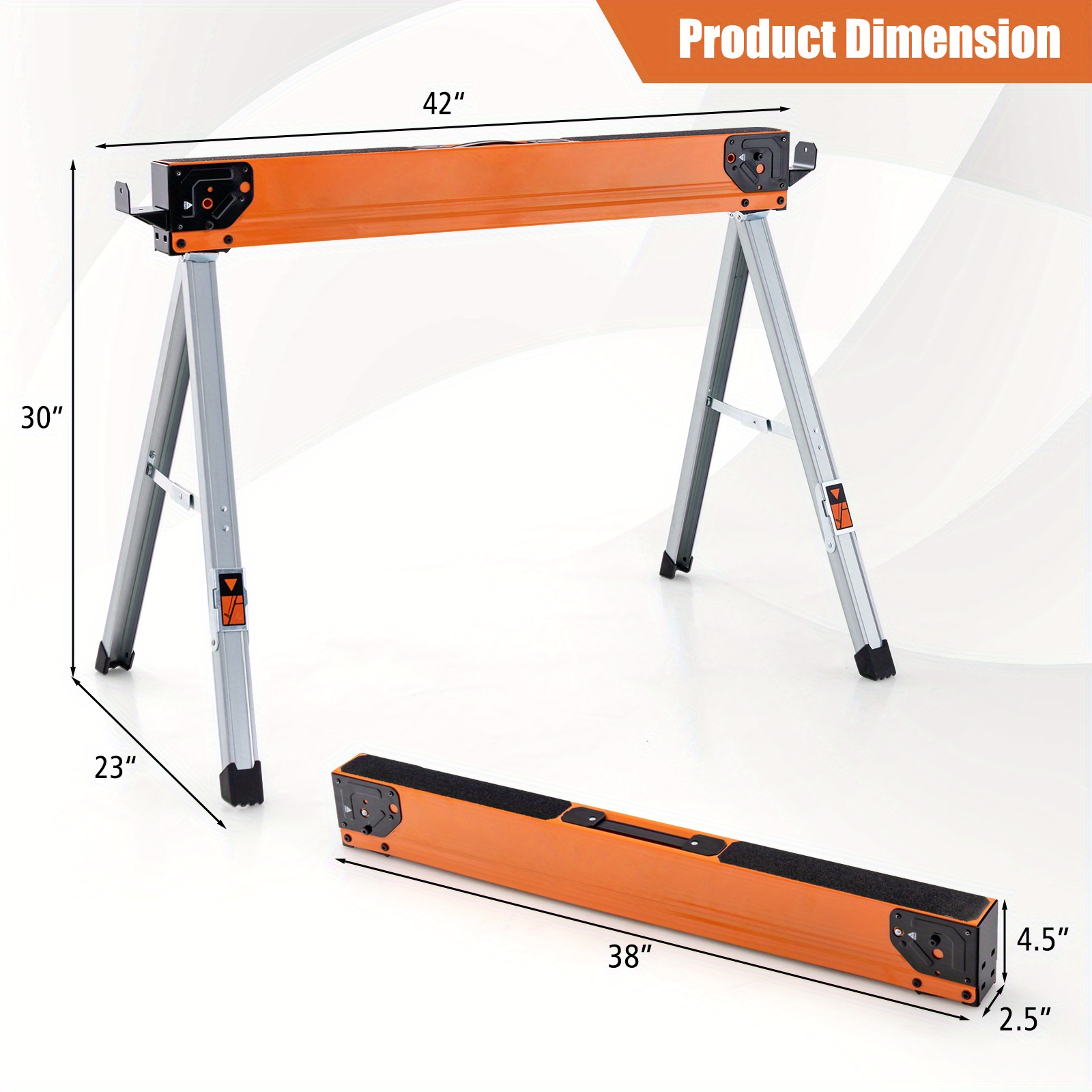 Portable Folding Sawhorses – 2 - Woodworking Projects Art avaliação e preço
