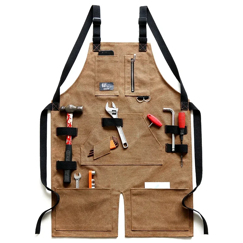 thickened wear-resistant men's - Woodworking Overalls avaliação e preço