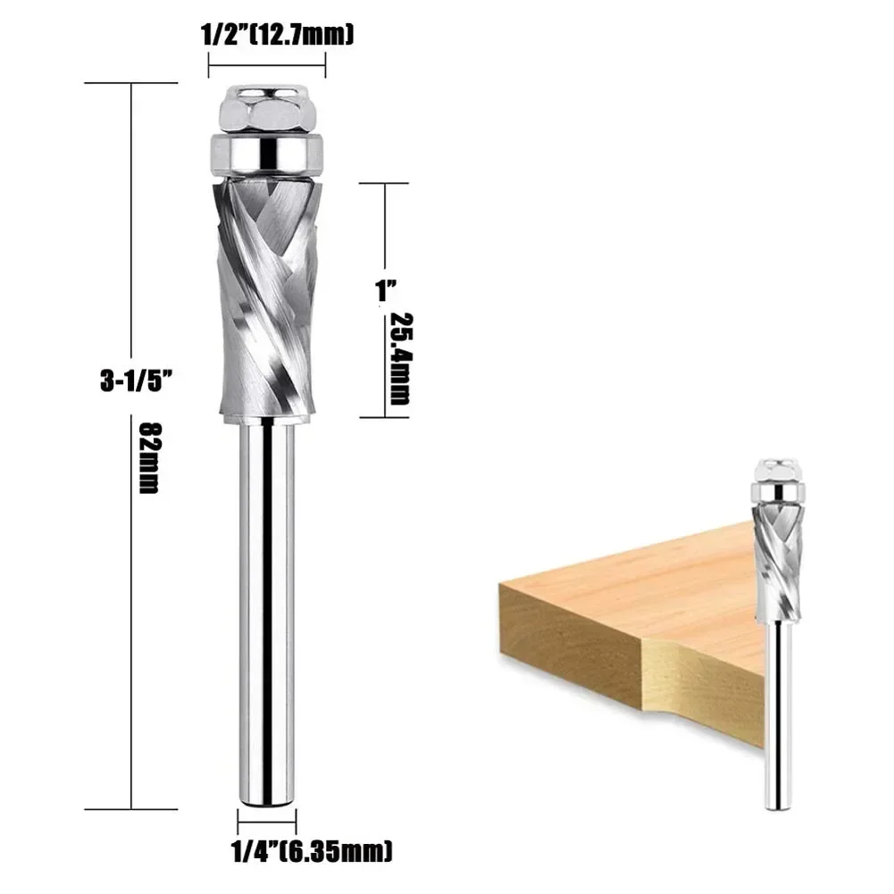 Bottom Bearing Compression Spi - Woodworking Kickback avaliação e preço
