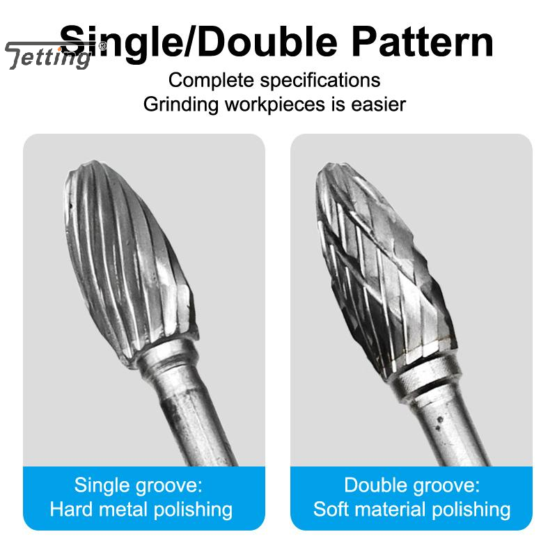 10Pcs Tungsten Carbide Burr Ki - Woodworking Files And Rasps avaliação e preço