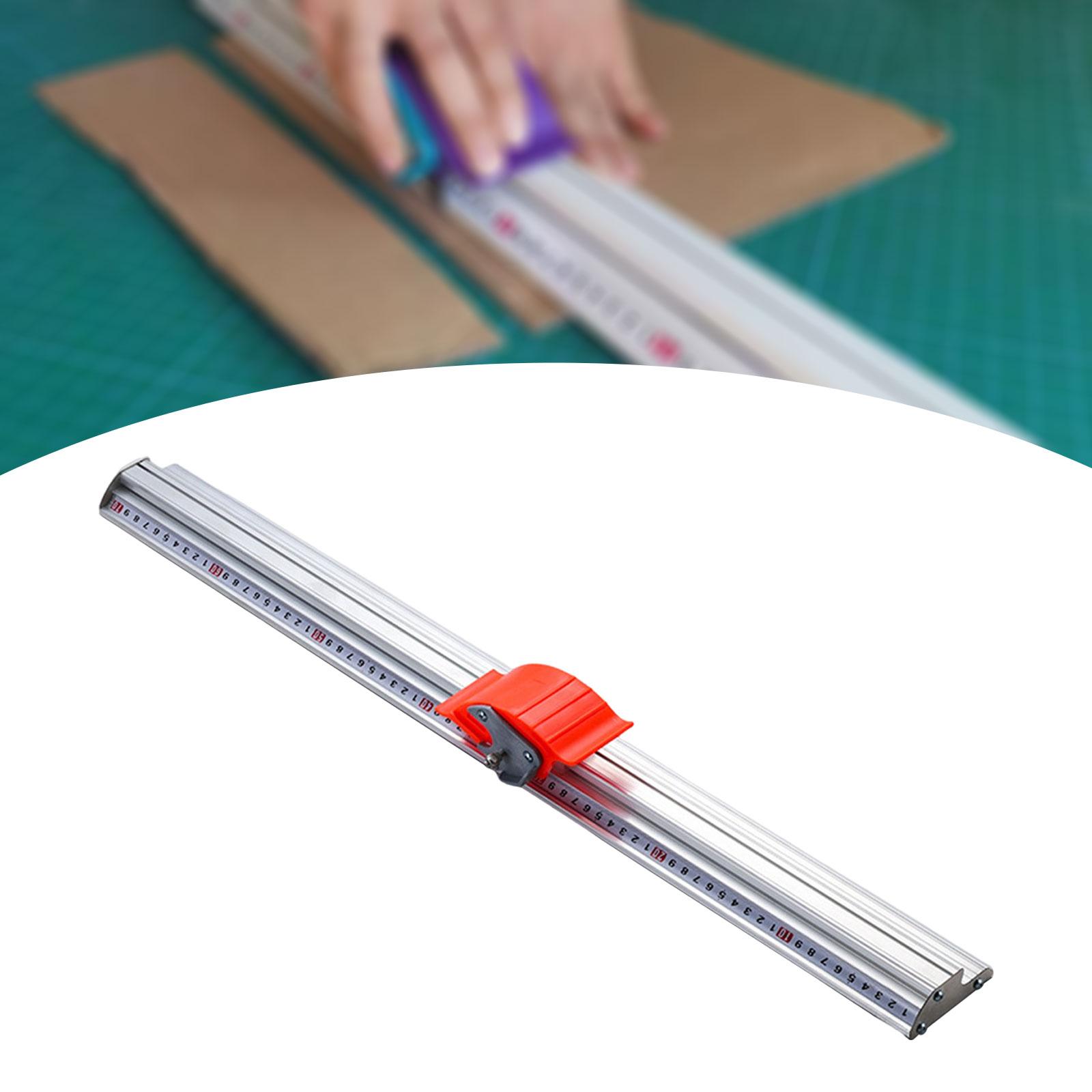 Precision Manual Cutting Ruler - Woodworking Projects Art avaliação e preço